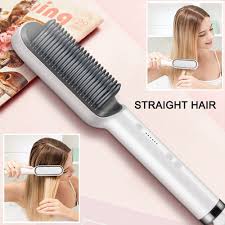 Electric Professional Hair Straightening Brush